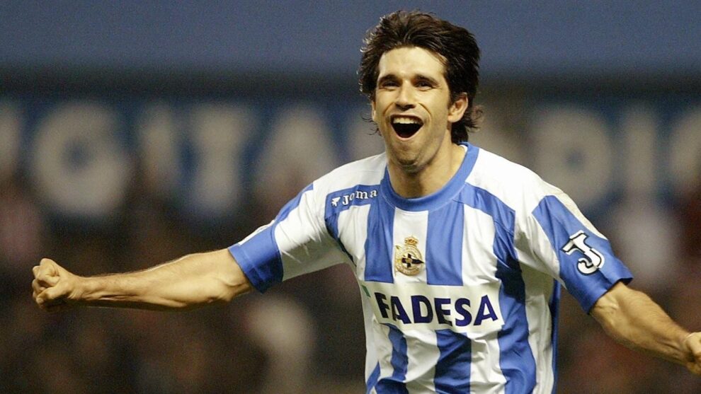 juan carlos valeron en el deportivo
